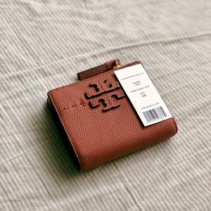 BRAND NEW TORY BURCH McGraw Bi-Fold Mini Wallet